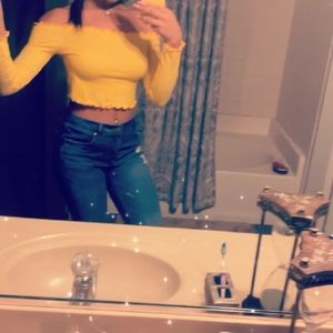 H&M off the shoulder top